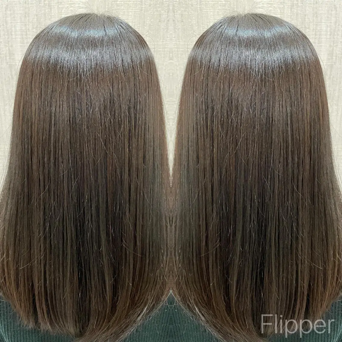 セミロング トリートメント 店長✨レイヤー✖️ 髪質改善✖️韓国ヘアのヘアスタイル