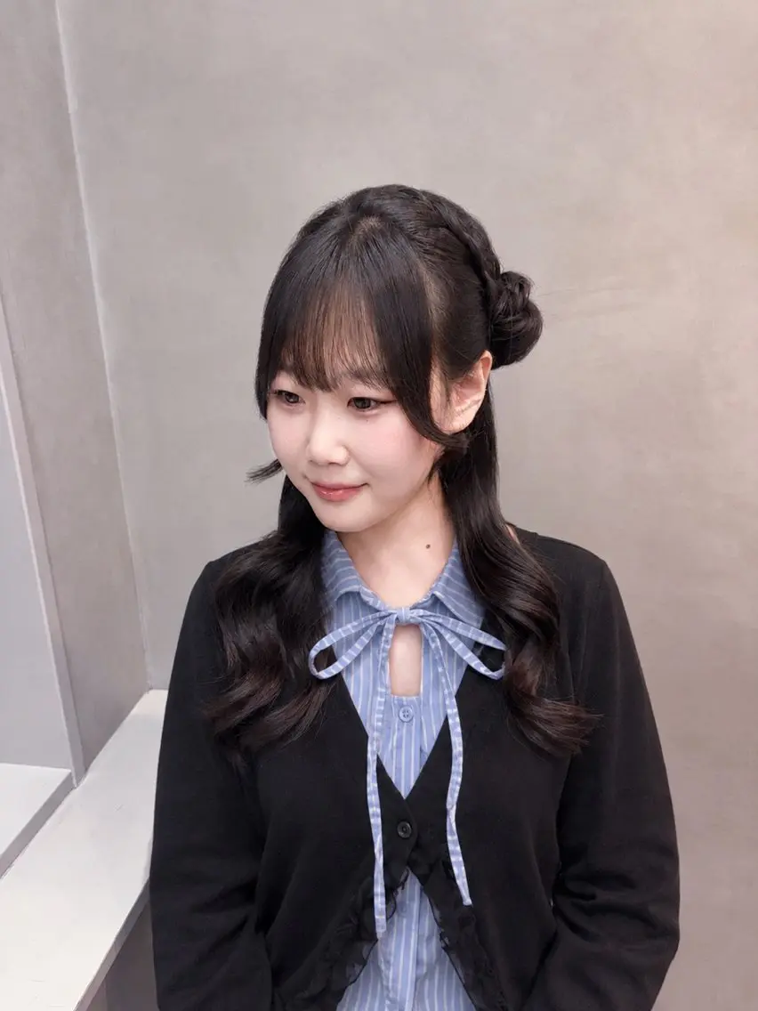 ロング 推し活アレンジ🎀 艶カラー¦nanoのヘアスタイル