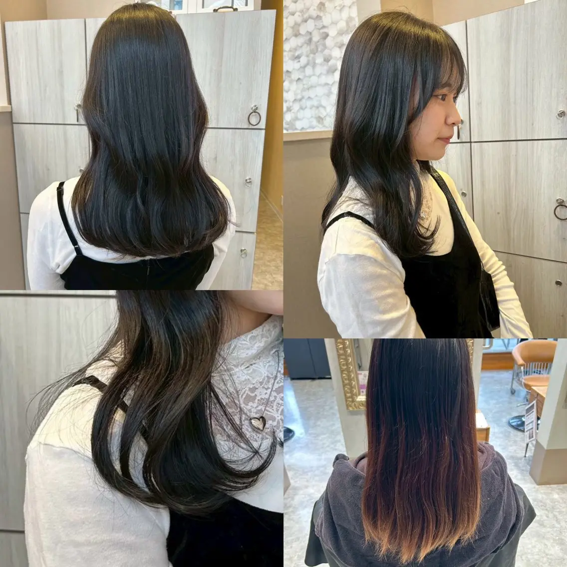 ロング カラー ヘアカラー emusalon . Akika✮*。゚のヘアスタイル