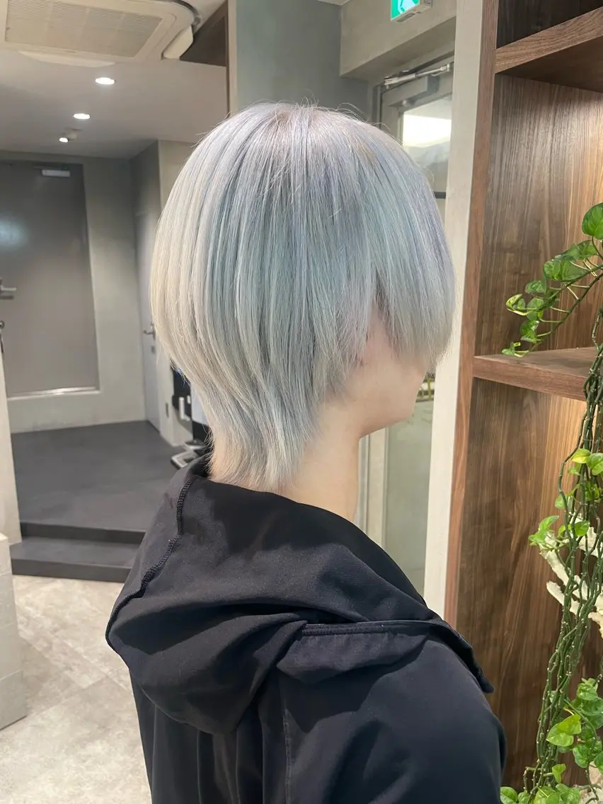 カラー カット ヘアカラー ハイトーン/透明感 yuinaのヘアスタイル