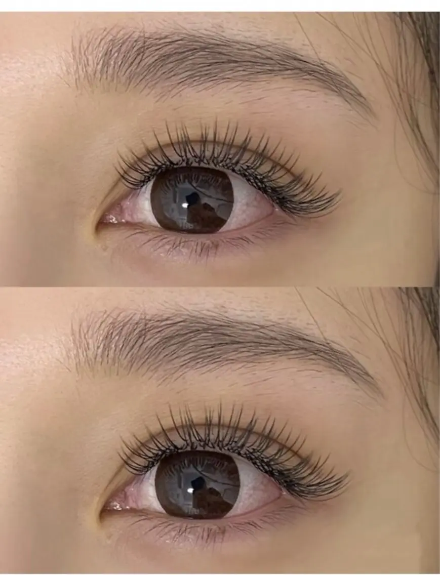 マツエクLED対応◎ダブルフラットラッシュ 80束～100束＋コーティング付きの写真