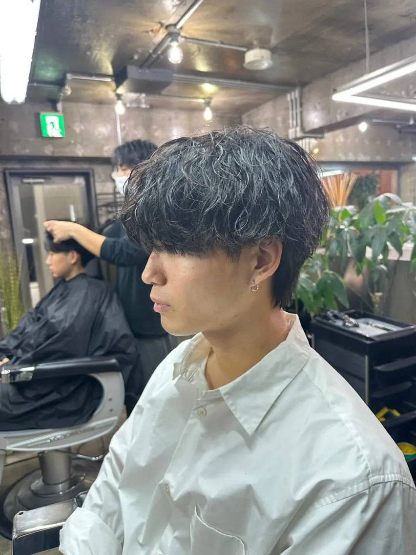 パーマ メンズ メンズパーマ パーマ トリートメント 松田 潤平／メンズ特化のヘアスタイル