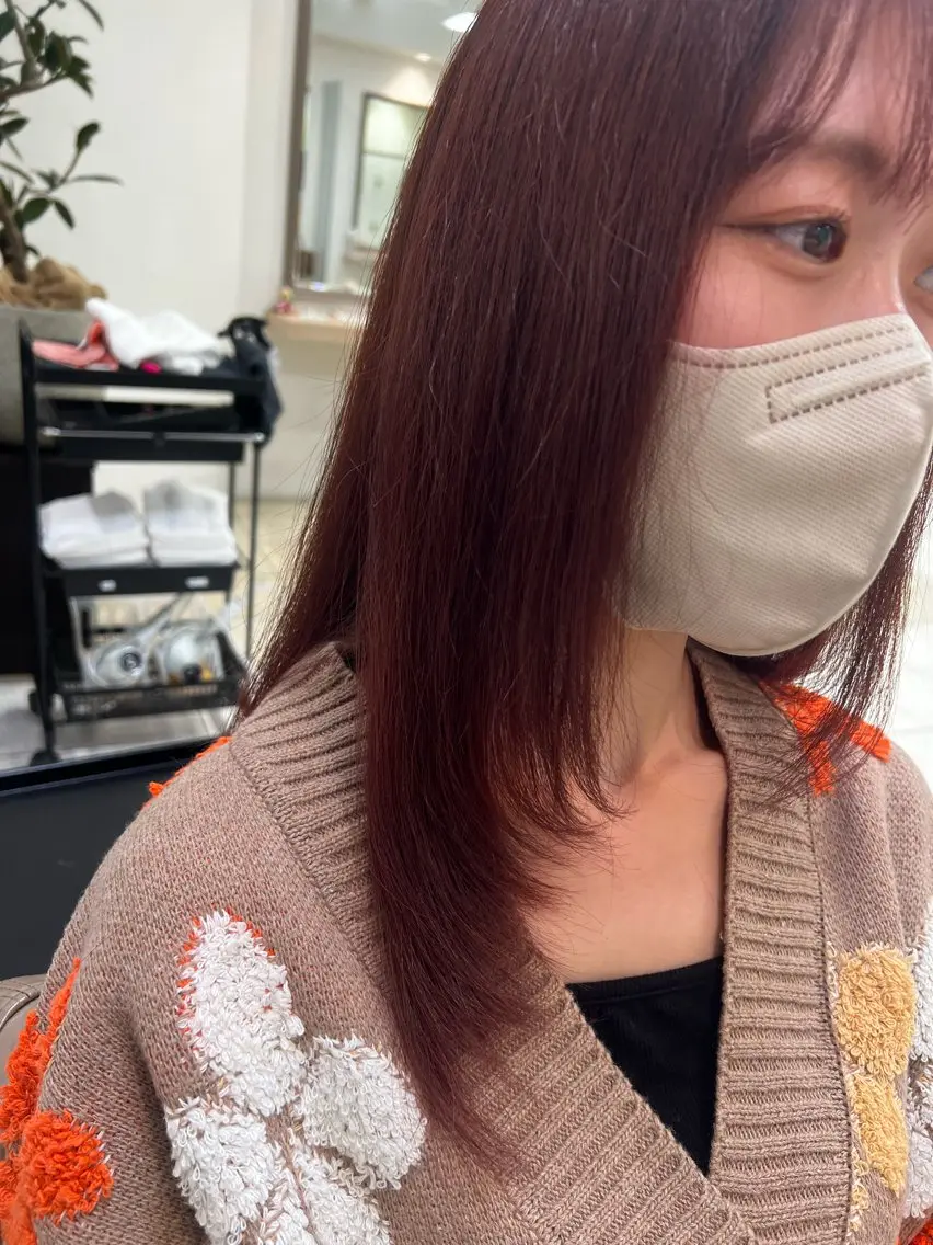 ロング カラー カット 🧸Ash国立店 松澤実咲🧸のヘアスタイル