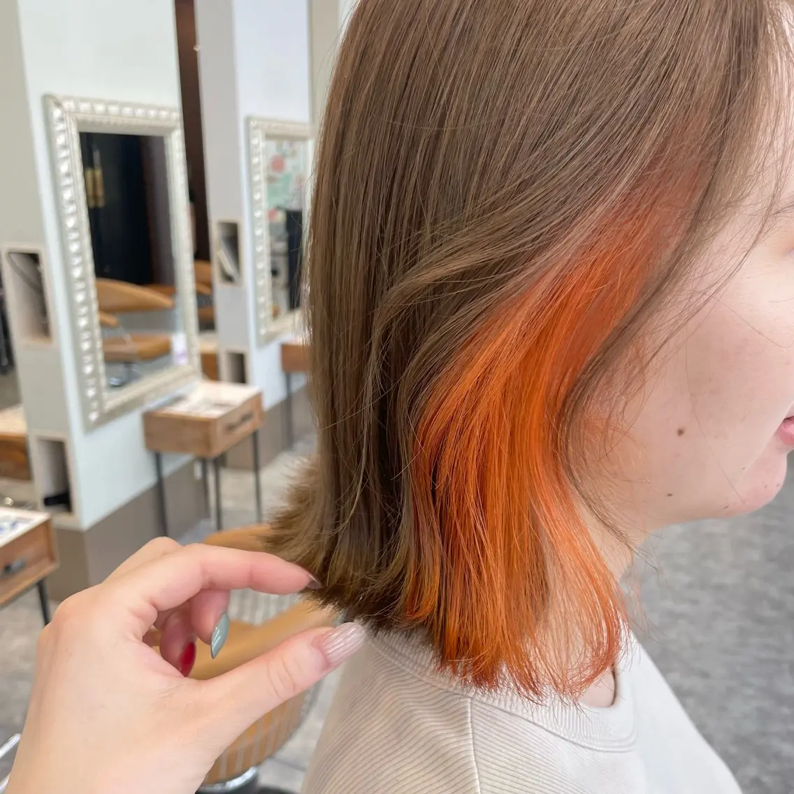ショート カラー nanami 🌼のヘアスタイル