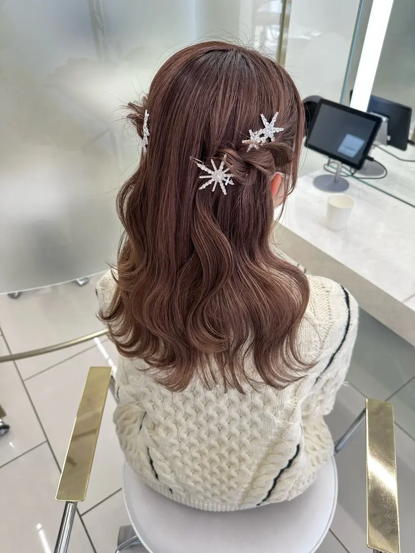 ヘアアレンジ ミディアムカット/ COA銀座🐩マコのヘアスタイル