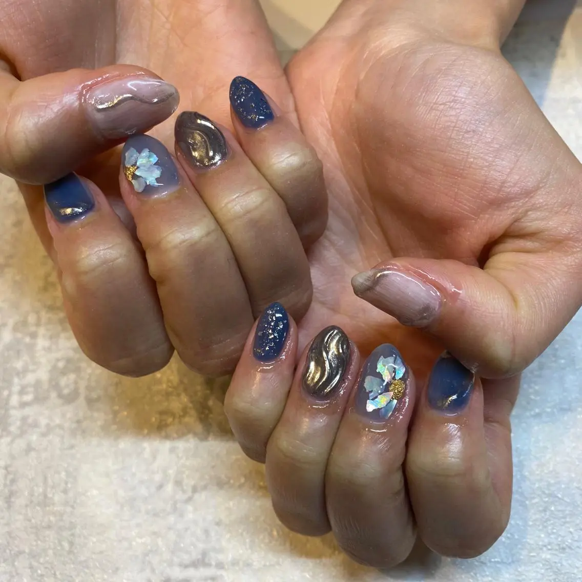 ネイル NORA nail UMEDA MAIのネイルデザイン