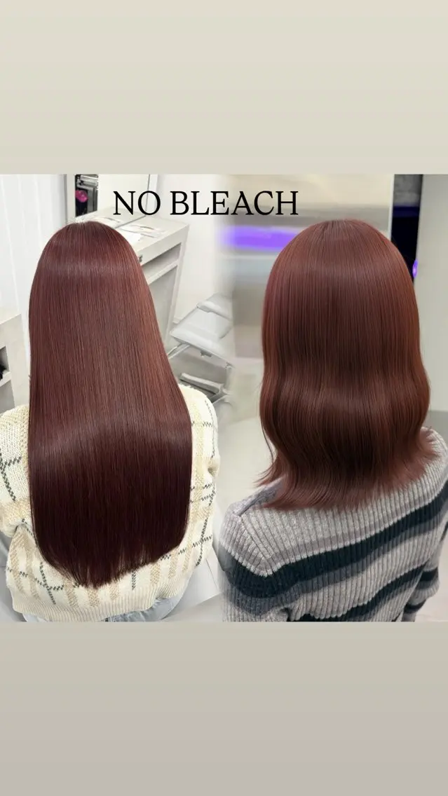 セミロング カラー ヘアカラー 🧸🎀ブリーチ ‪栄🎀🧸かのんのヘアスタイル