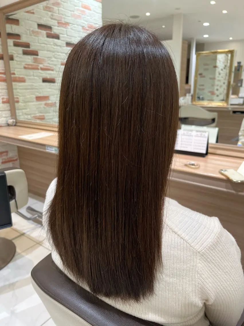 《平日限定》🫧ヘアカラー【ロング無料】の写真