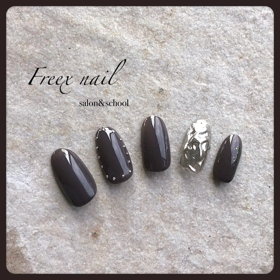 ネイル ミラーネイル freex nail /ニュアンス/個性派のネイルデザイン