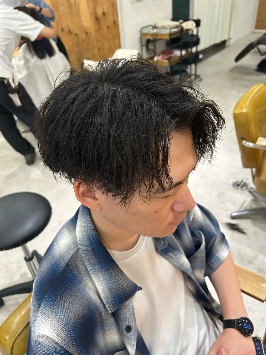 ヘアアレンジ メンズ カット 《外国人風ヘア特化》 早川 愛斗のヘアスタイル