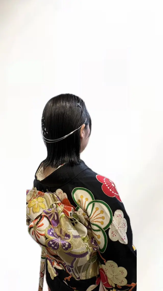 ヘアセットサロン お呼ばれ/ライブヘアのヘアスタイル