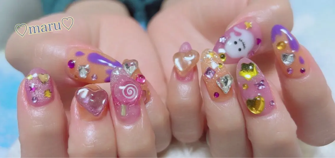 ネイル 持ち込み ハンドネイル フットネイル まるみ ♡のその他イメージ