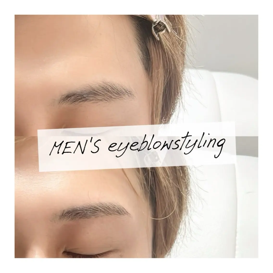 メンズ アイブロウ メンズアイブロウ Be me♥ 亀貝景子のマツエク・マツパデザイン
