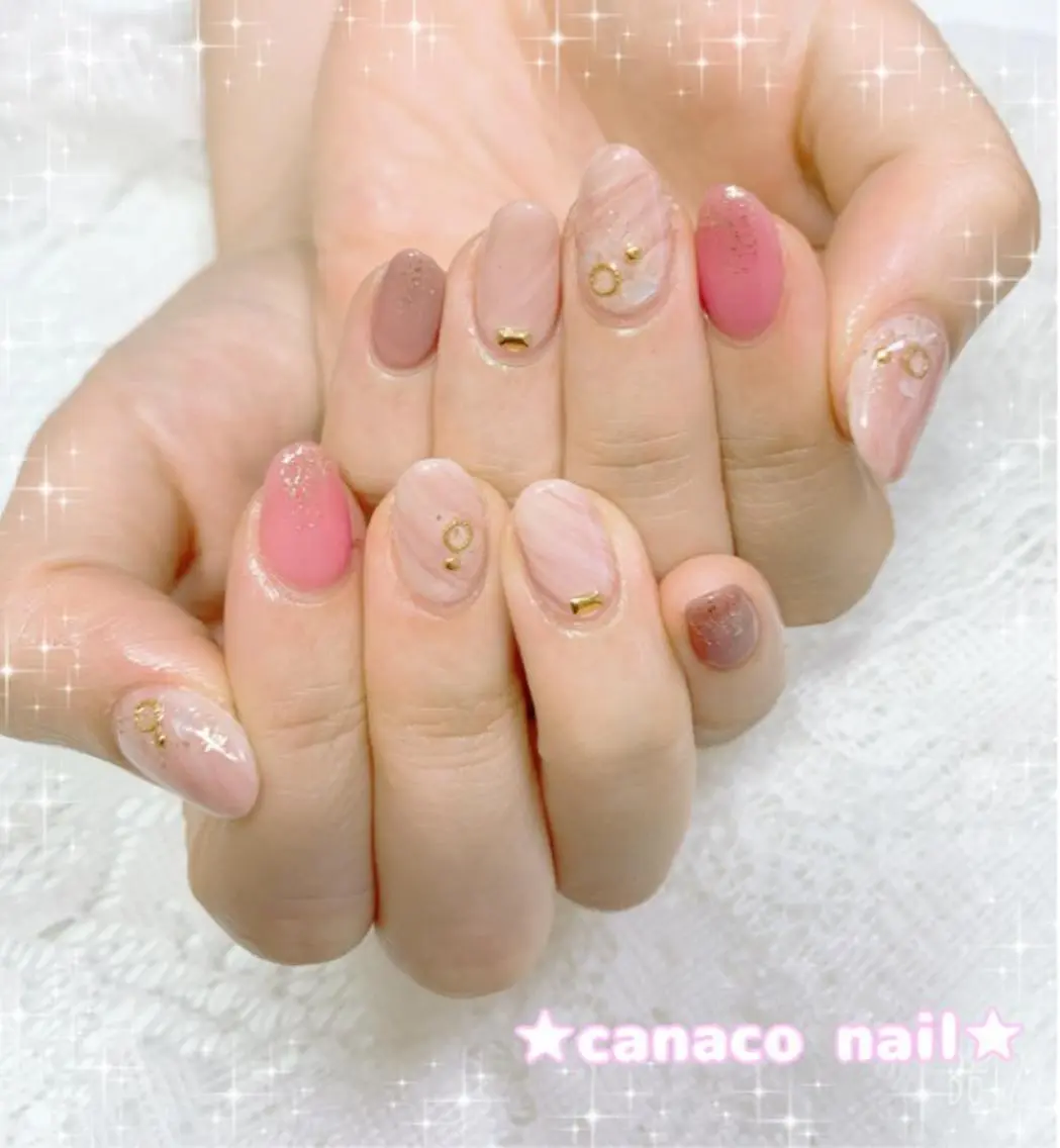 ネイル ハンドネイル ハンドケア ベテランネイル cnc  nailのネイルデザイン
