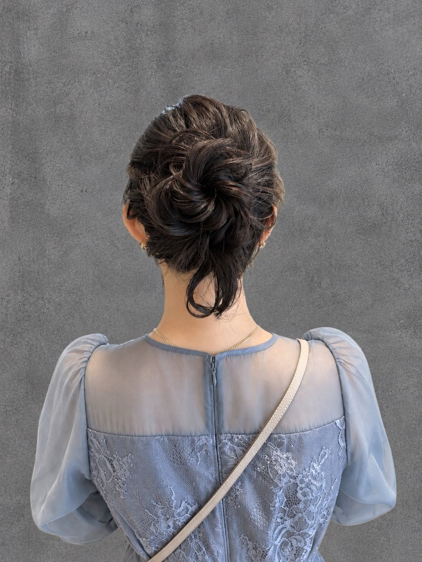 ヘアアレンジ ヘアセット rio ୨୧のヘアスタイル