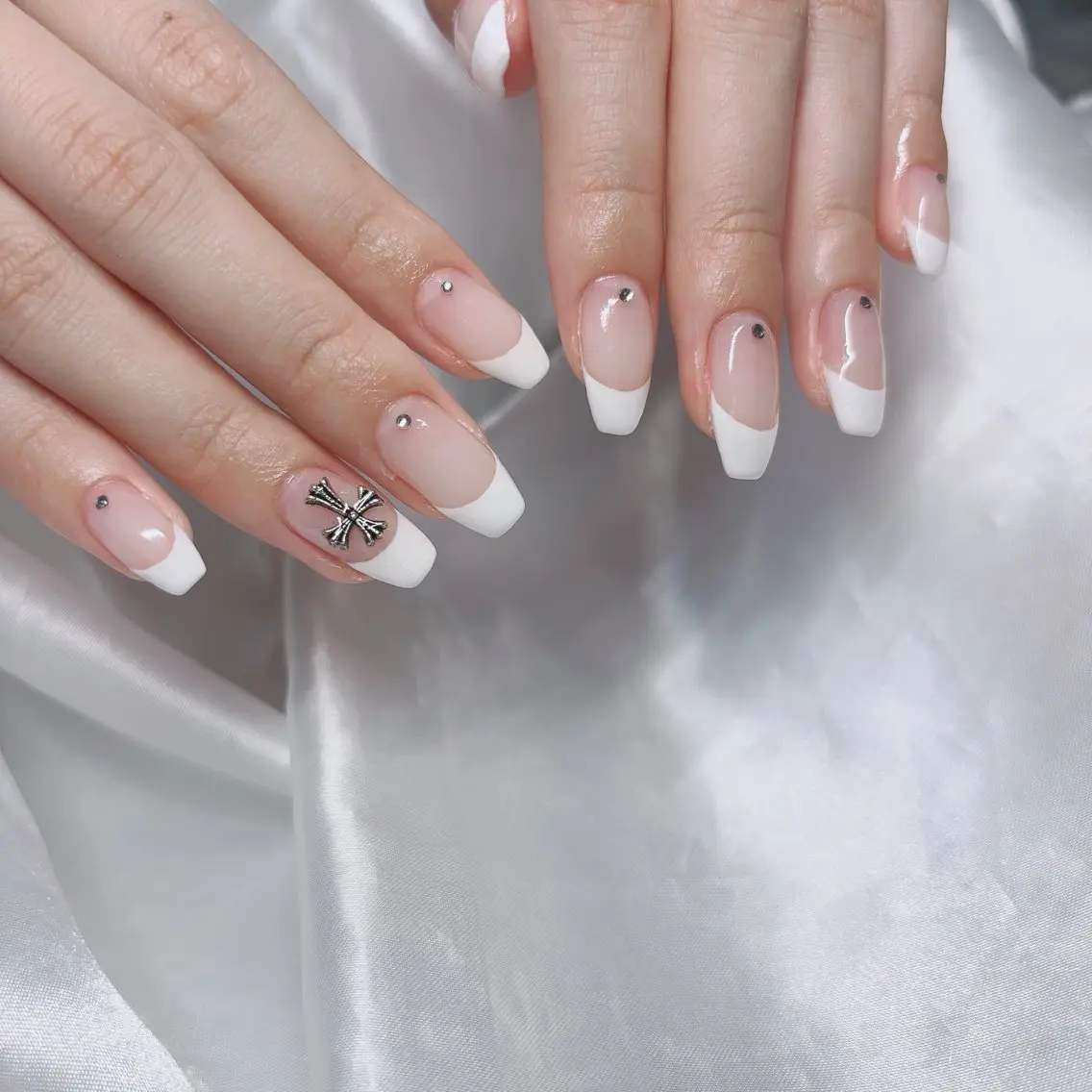 ネイル フレンチネイル 京橋/ Lance nail Minaのネイルデザイン