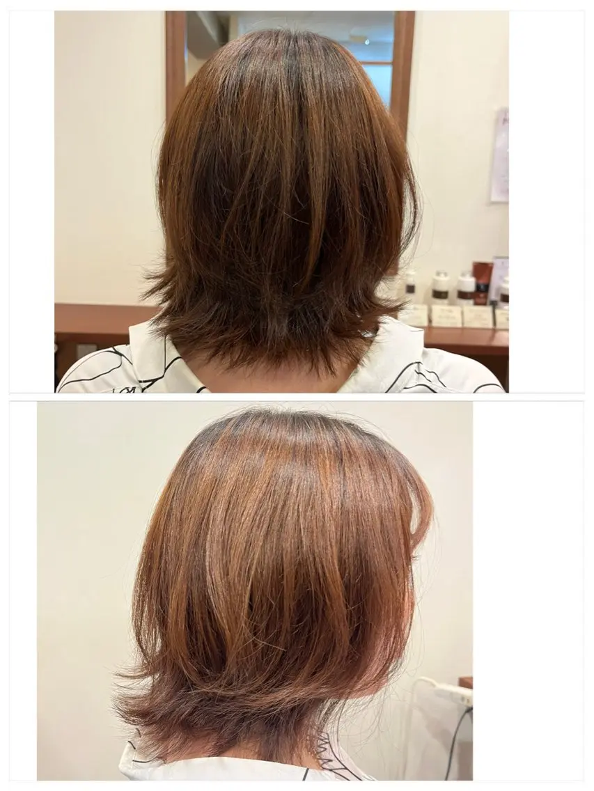 ミディアム ボブ カット無料 カット モデル募集中 網谷のヘアスタイル