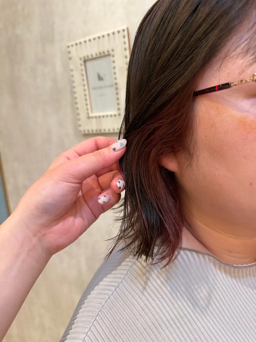 ショート 佐々木 彩羽のヘアスタイル