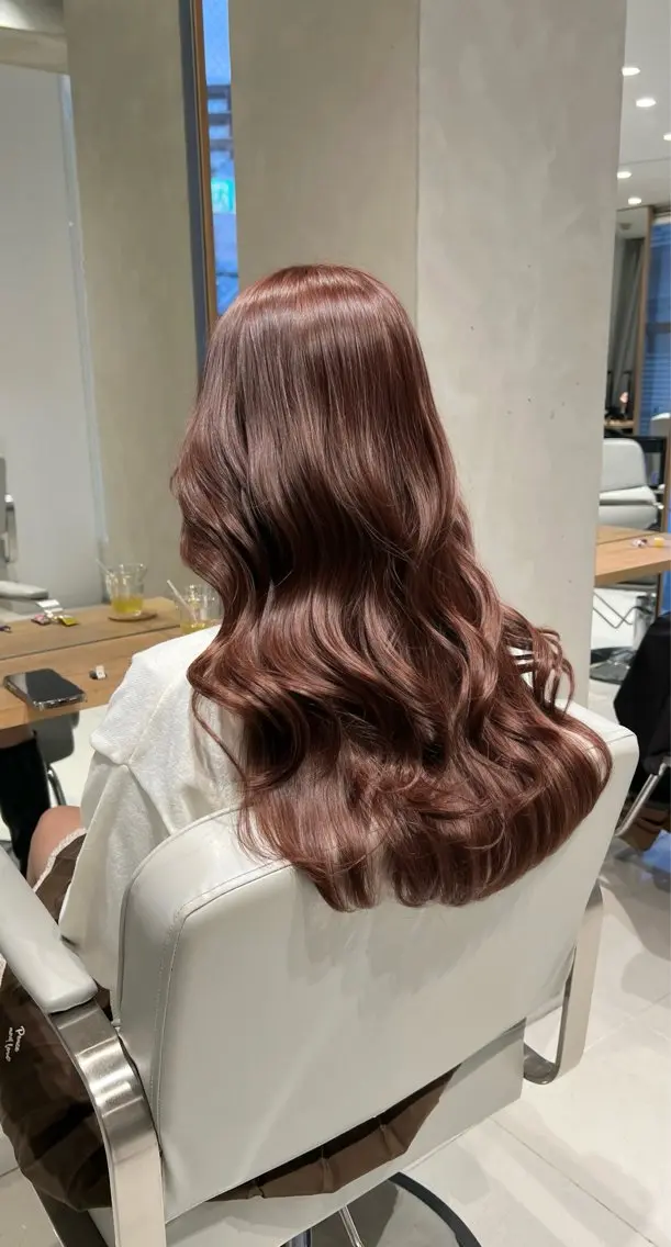 ミディアム カラー カット ヘアカラー トリートメント ヘアセット 🫧艶ダブルカラー ブリーチ🫧トモヤのヘアスタイル