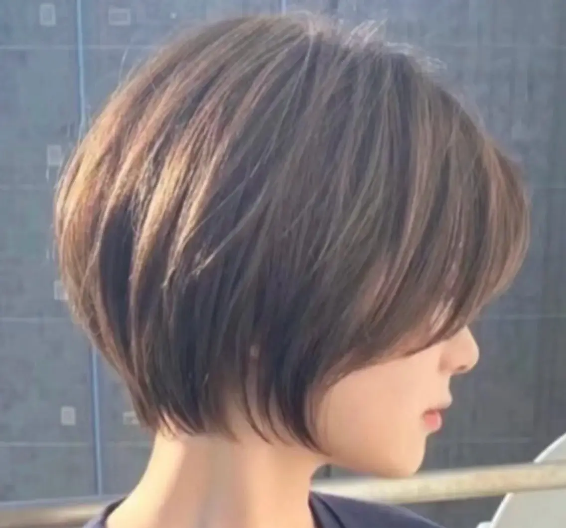 ショート 金町美容室 お洒落roomルシアのヘアスタイル