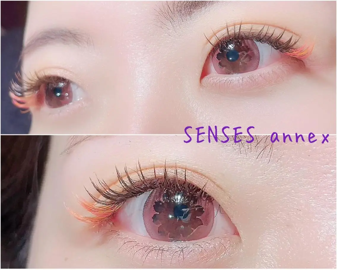 マツエク・マツパ SENSES_ WAKAのマツエク・マツパデザイン
