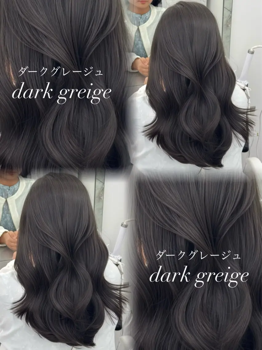 ロング カラー カット ヘアカラー トリートメント 韓国ヘア　紗希 🦋のヘアスタイル