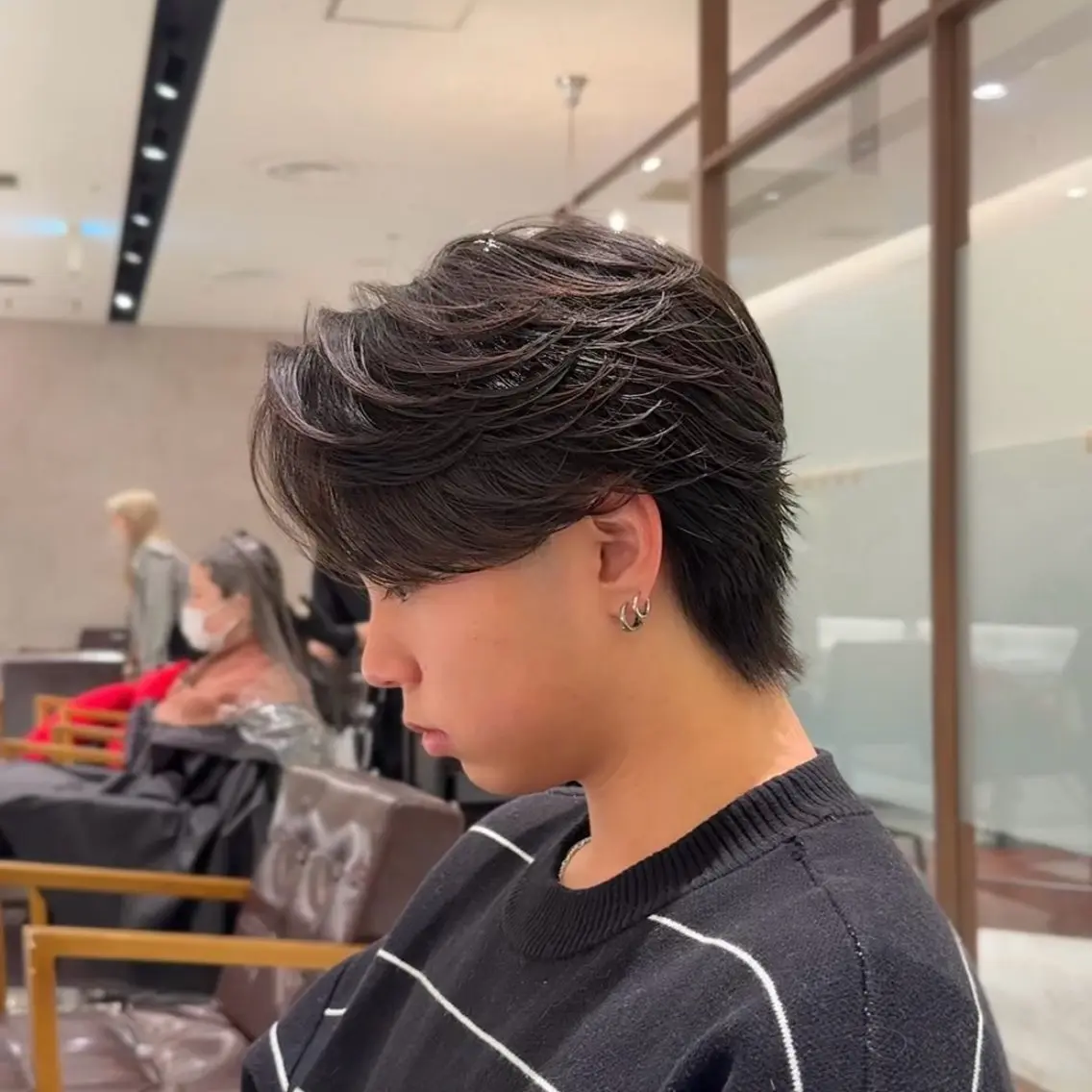 🔥メンズ限定🔥カット+ニュアンスパーマorフェザーパーマ※補足お読みくださいの写真