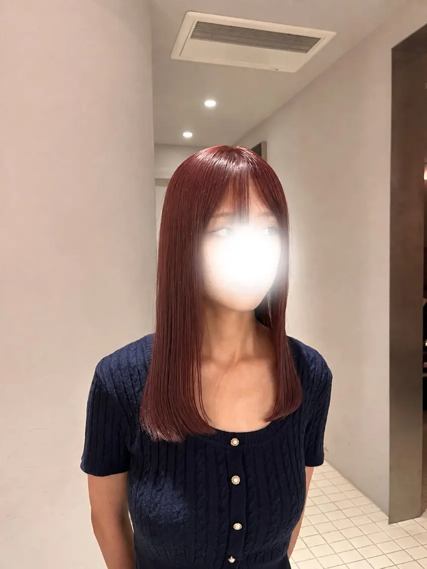 カラー ヘアカラー 翠蓮🪷 立川アシスタントのヘアスタイル