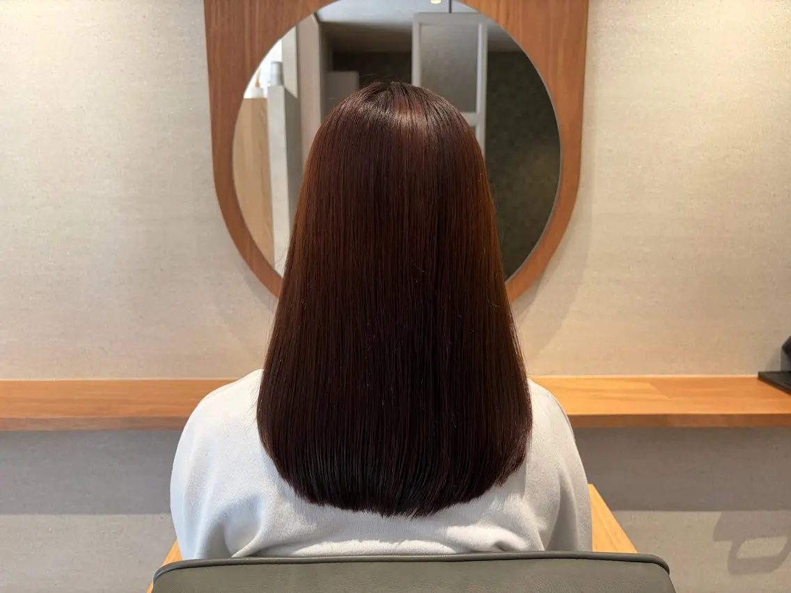 セミロング 【無料🌷カット モデル】のヘアスタイル