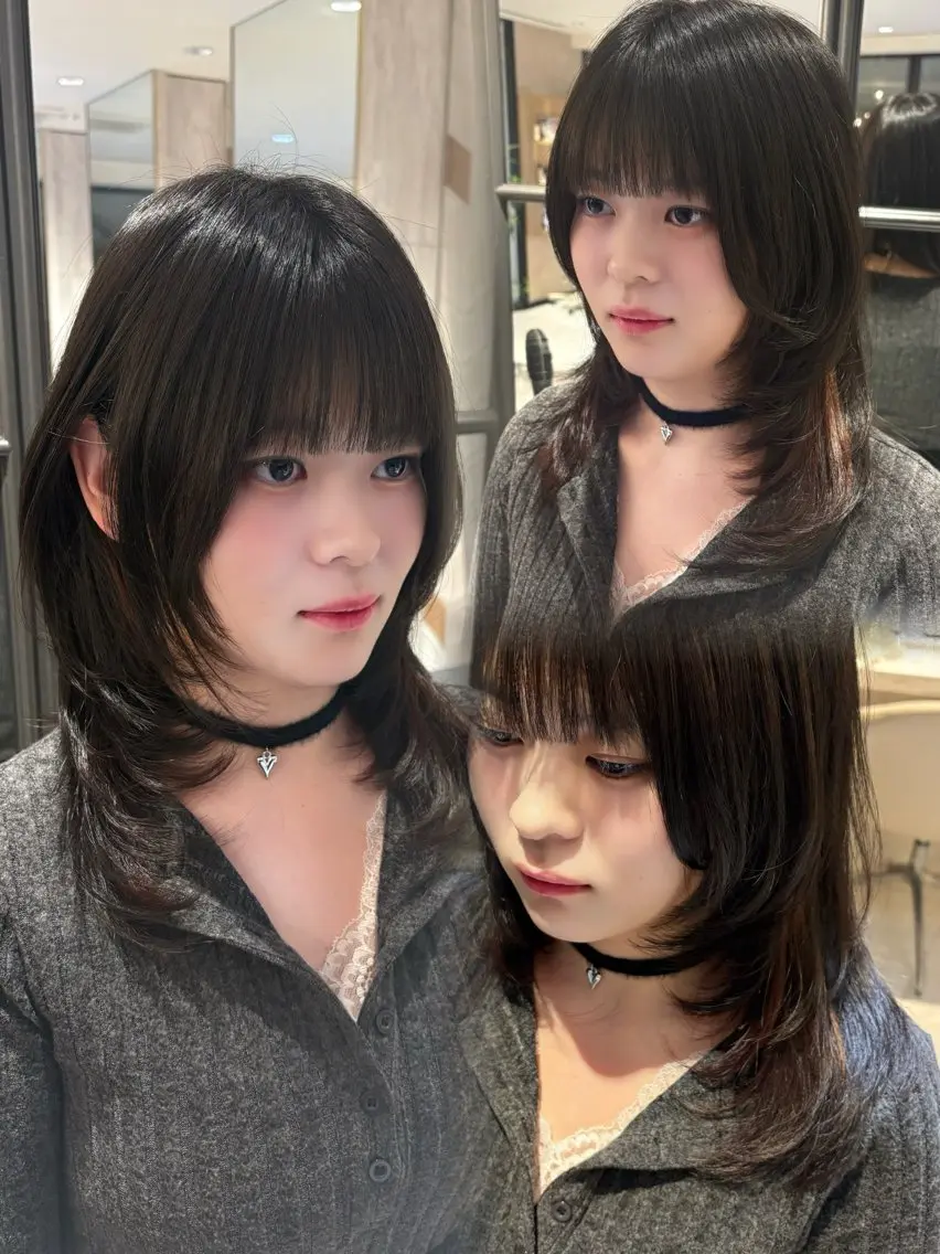 ミディアム 🩶kind虎井遥音 カットモデル募集🩶のヘアスタイル