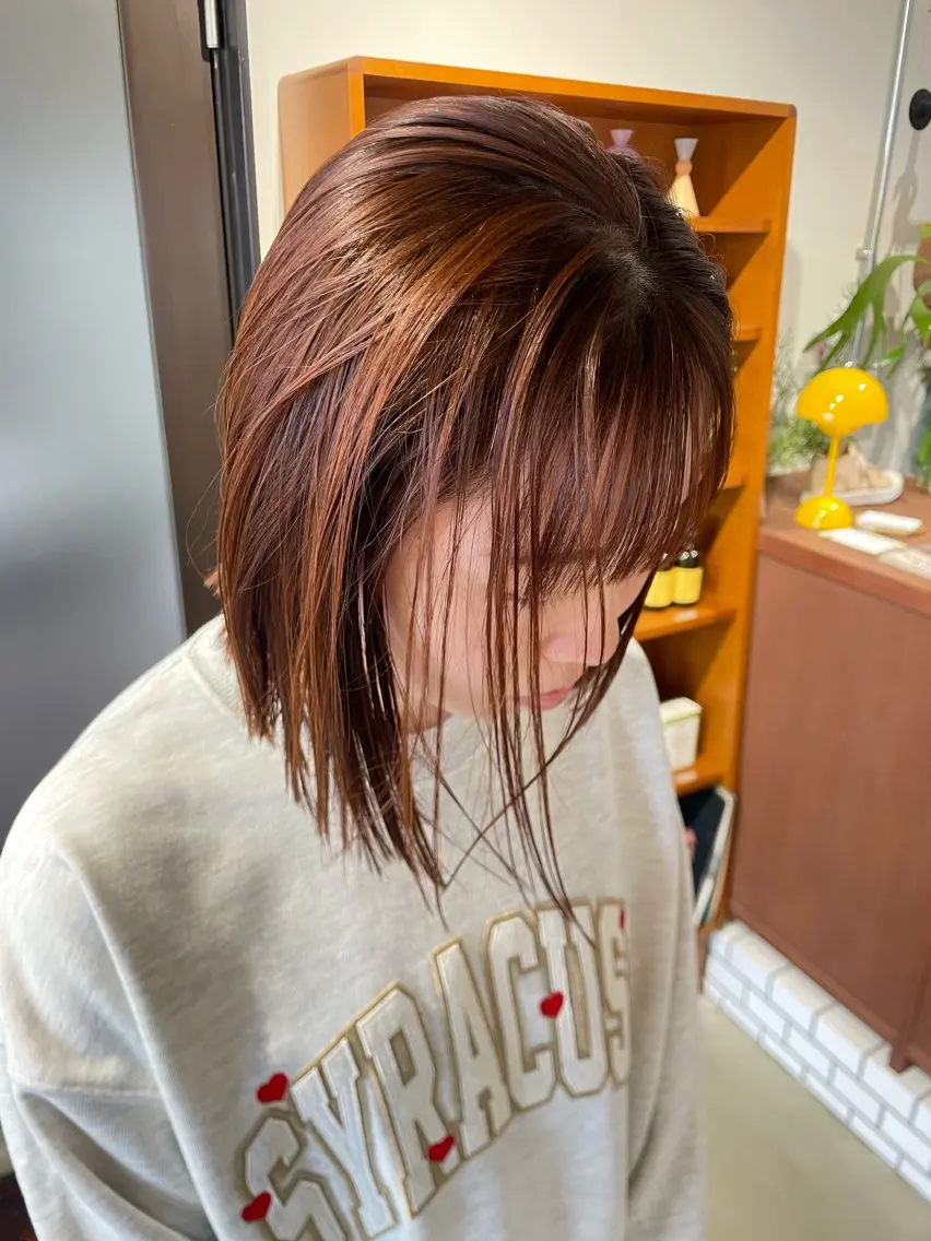 カット＋ダブルカラー＋deepトリートメントの写真