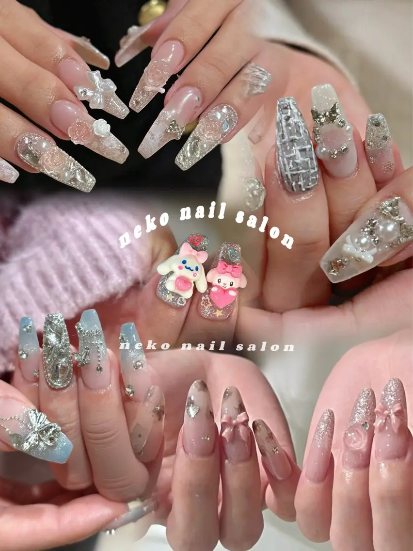 ネイル アートネイル ワンホンネイル ハンドネイル neko nailのネイルデザイン