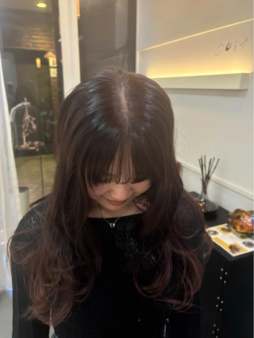 ロング カラー ヘアカラー ooitヨシダ ミナミのヘアスタイル