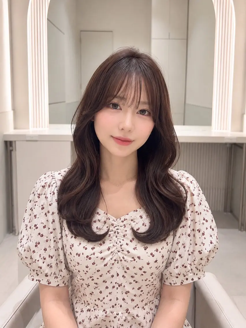 セミロング 鈴木 彩莉のヘアスタイル