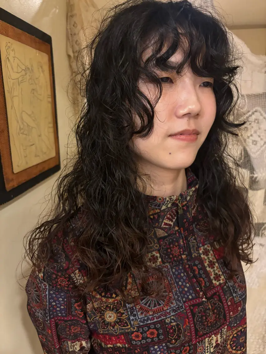 ロング パーマ パーマ ⚪️ISHIZUKA AOI⚪️のヘアスタイル