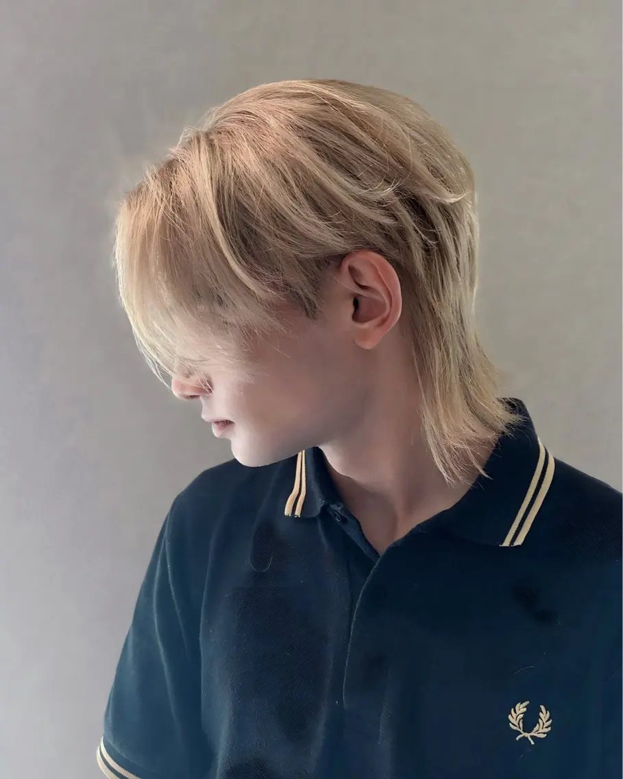 メンズカット＋✨🌈ブリーチダブルカラー✨の写真