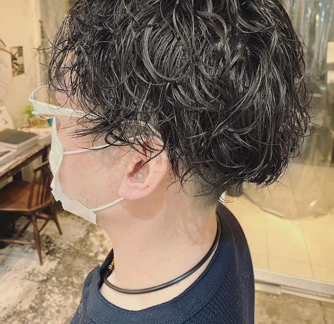 ショート パーマ カナザワ アリッサのヘアスタイル