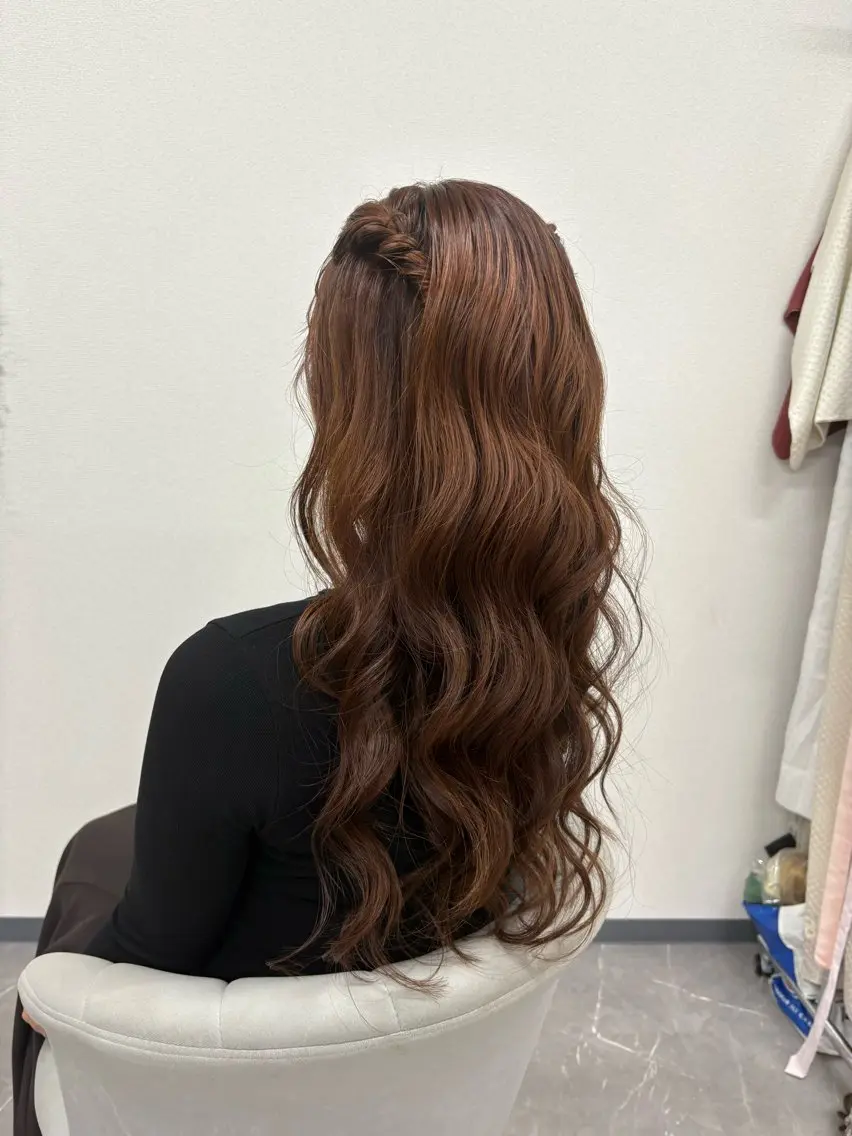 ヘアアレンジ 結婚式・ブライダル ヘアサロン ミカヅキのヘアスタイル