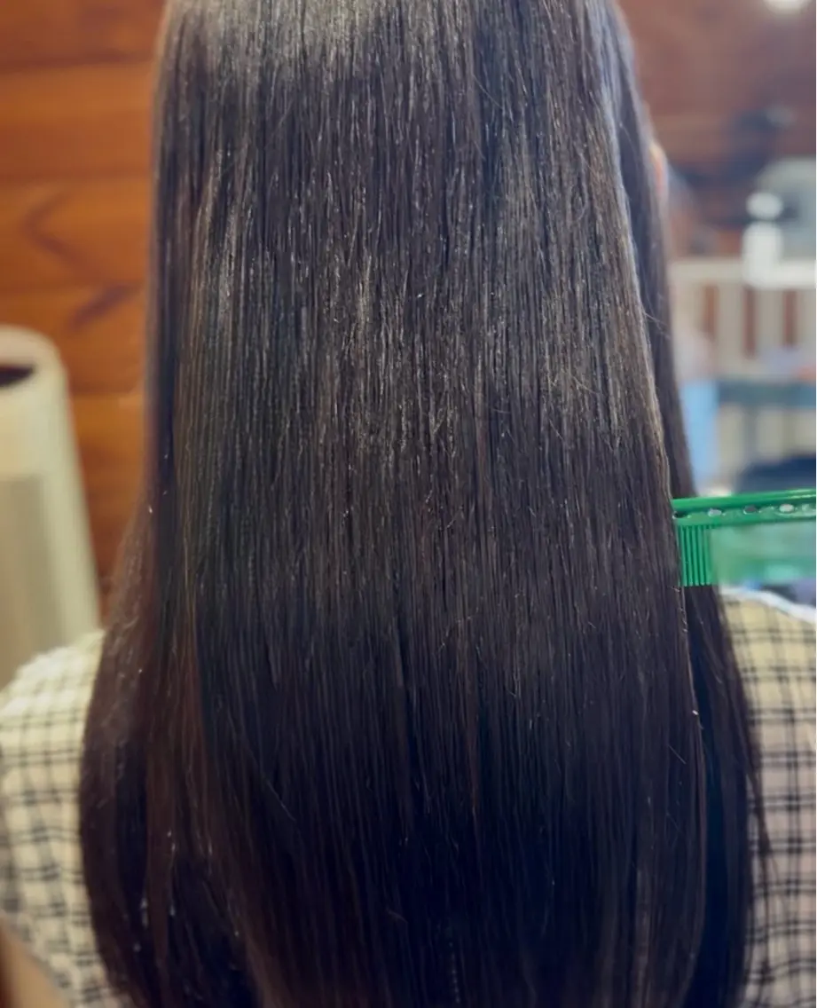 ロング カット 縮毛矯正 🐾自然な縮毛矯正/ レイヤー🐾あんなのヘアスタイル
