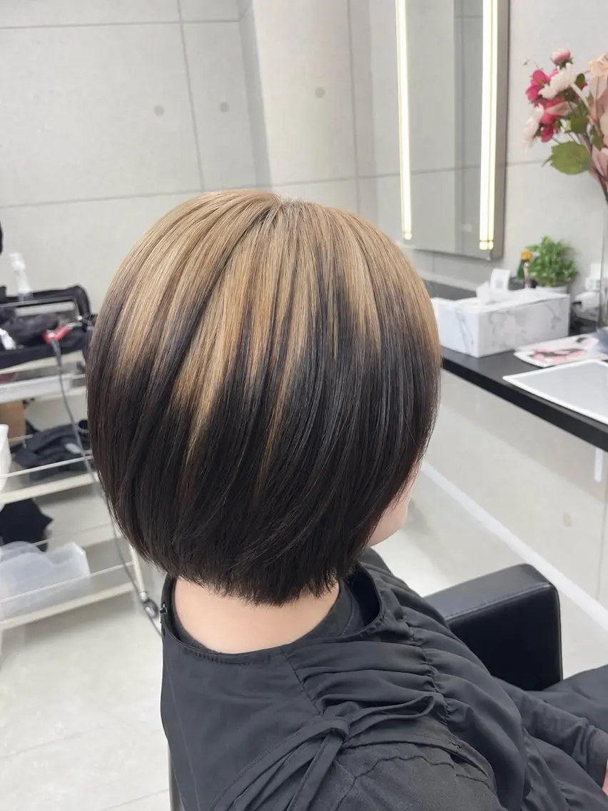 ショート ヘアカラー PSY(サイ)池袋 AIRIのヘアスタイル