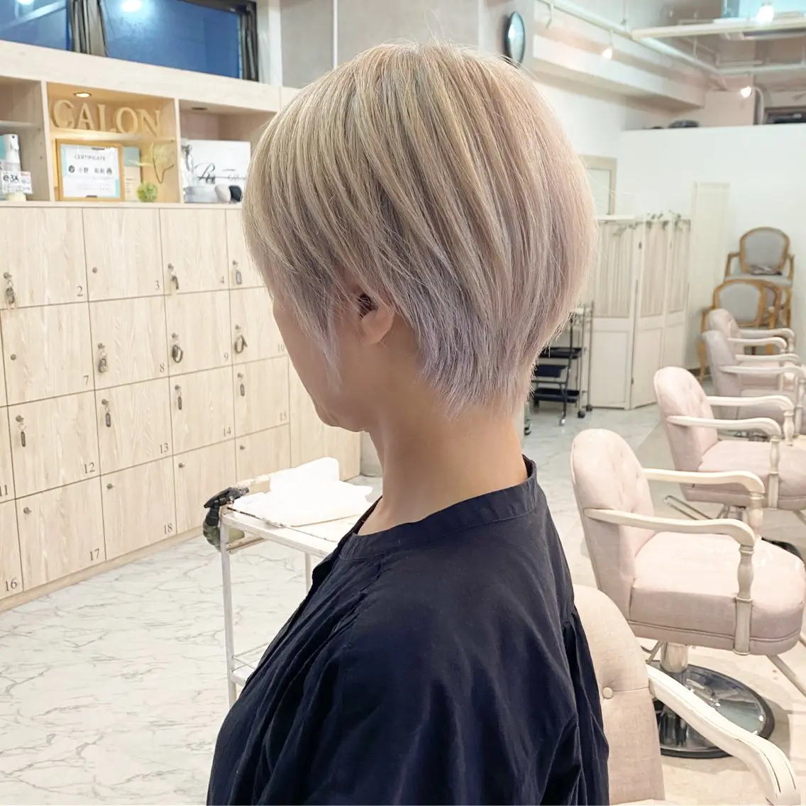 ショート カラー ショートボブ ハンサムショート ハイトーンカラー ボブ ショートヘア ✂️小野和則 ✂️のその他イメージ