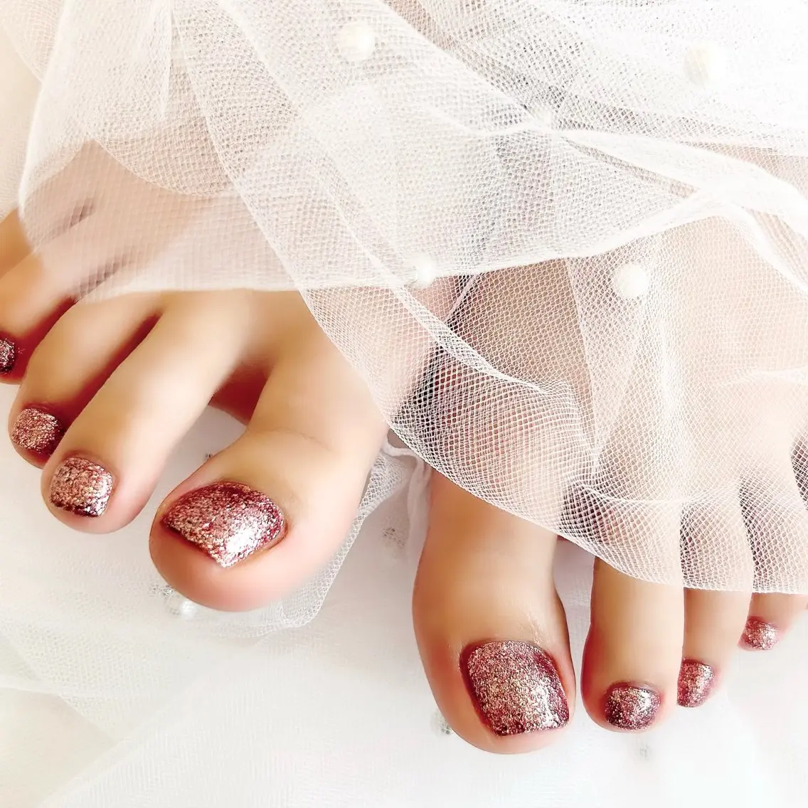 【5/29.30限定✨】Foot👣ワンカラー✨ジェルオフ有無どちらでも💕の写真