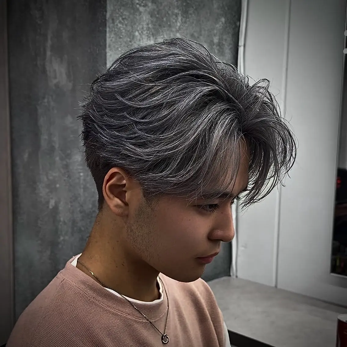 カラー メンズ カット ヘアカラー 🤍モテ/メンズ KEISHO🩶のヘアスタイル