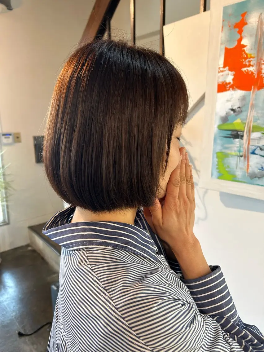 ショート カラー shiho/レイヤー /透明感カラーのヘアスタイル
