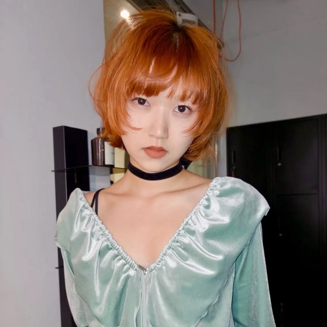 ショート ヘアカラー miu🪅縮毛矯正 モデル募集のヘアスタイル