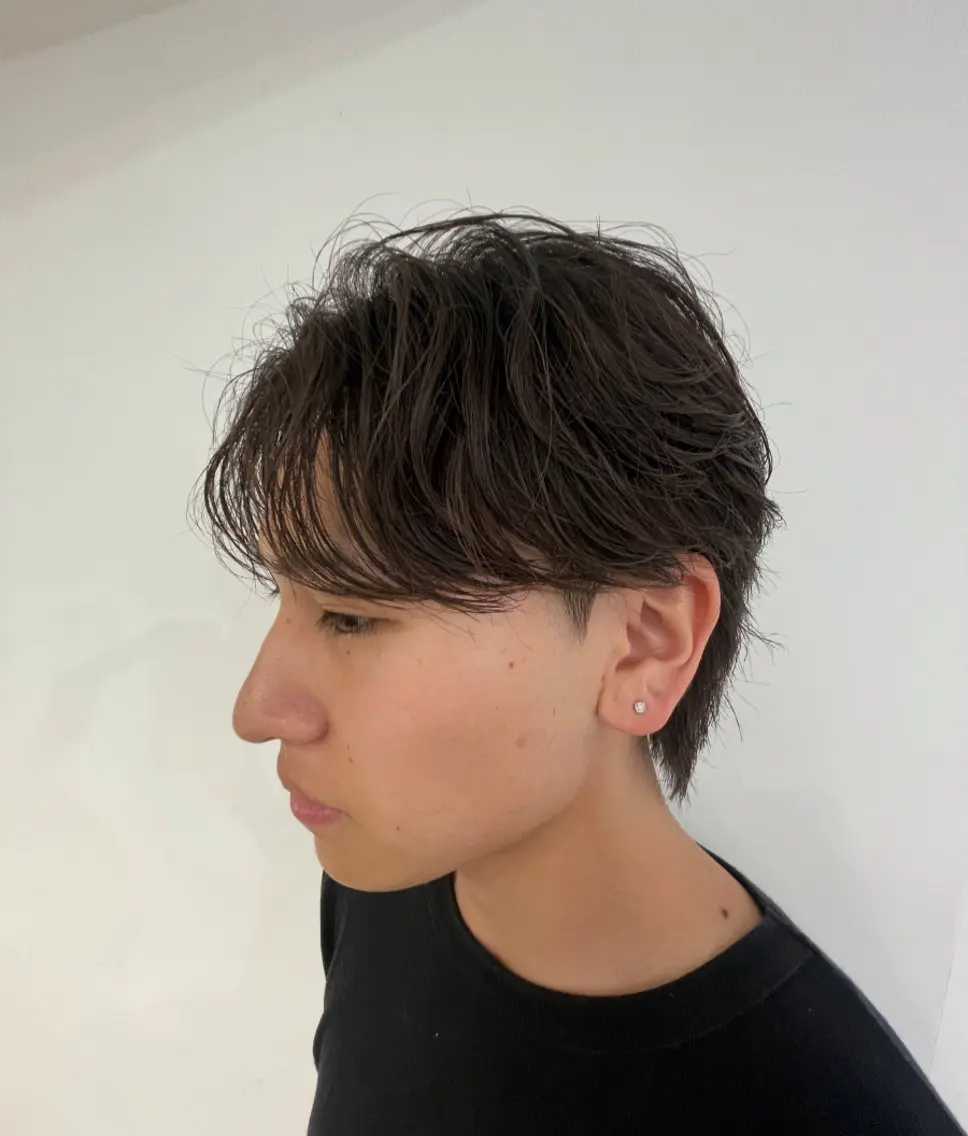 メンズ 三田 真穂のヘアスタイル