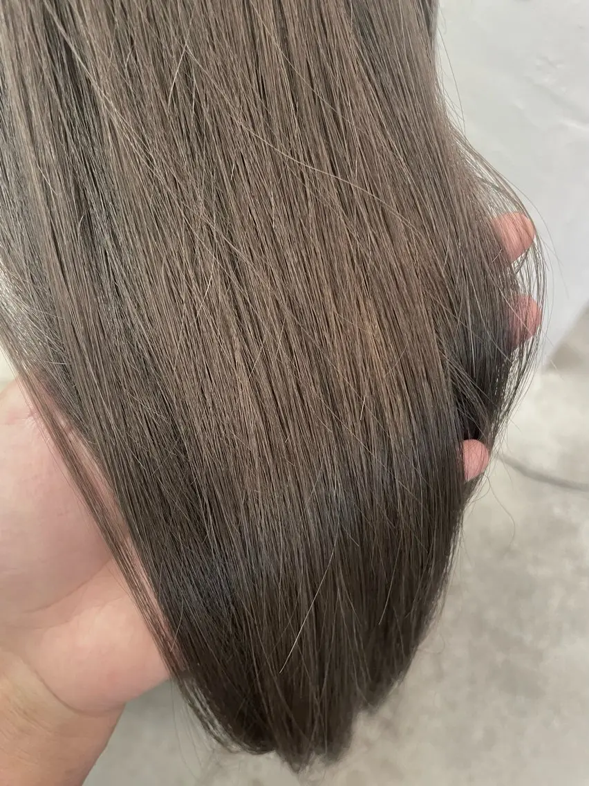 ロング カラー 髪質改善カラー🫧 西岡 有希のヘアスタイル