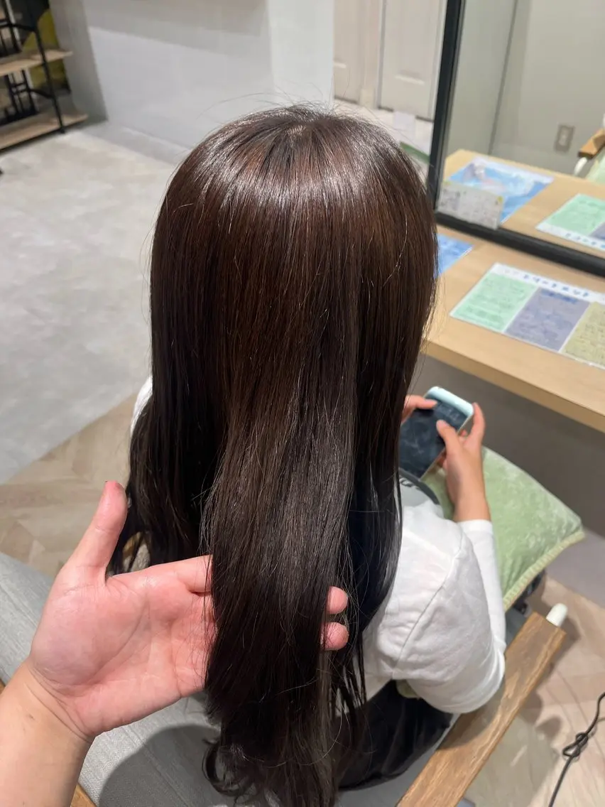 カラー ヘアカラー ✩.⋆すずき しずく⋆.✩のヘアスタイル