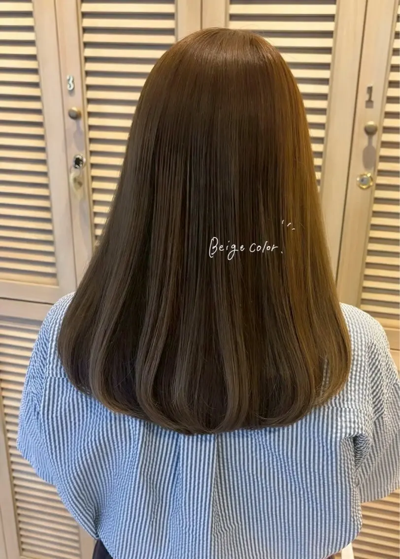 ミディアム カラー ヘアカラー とあき / カラーモデル募集中のヘアスタイル