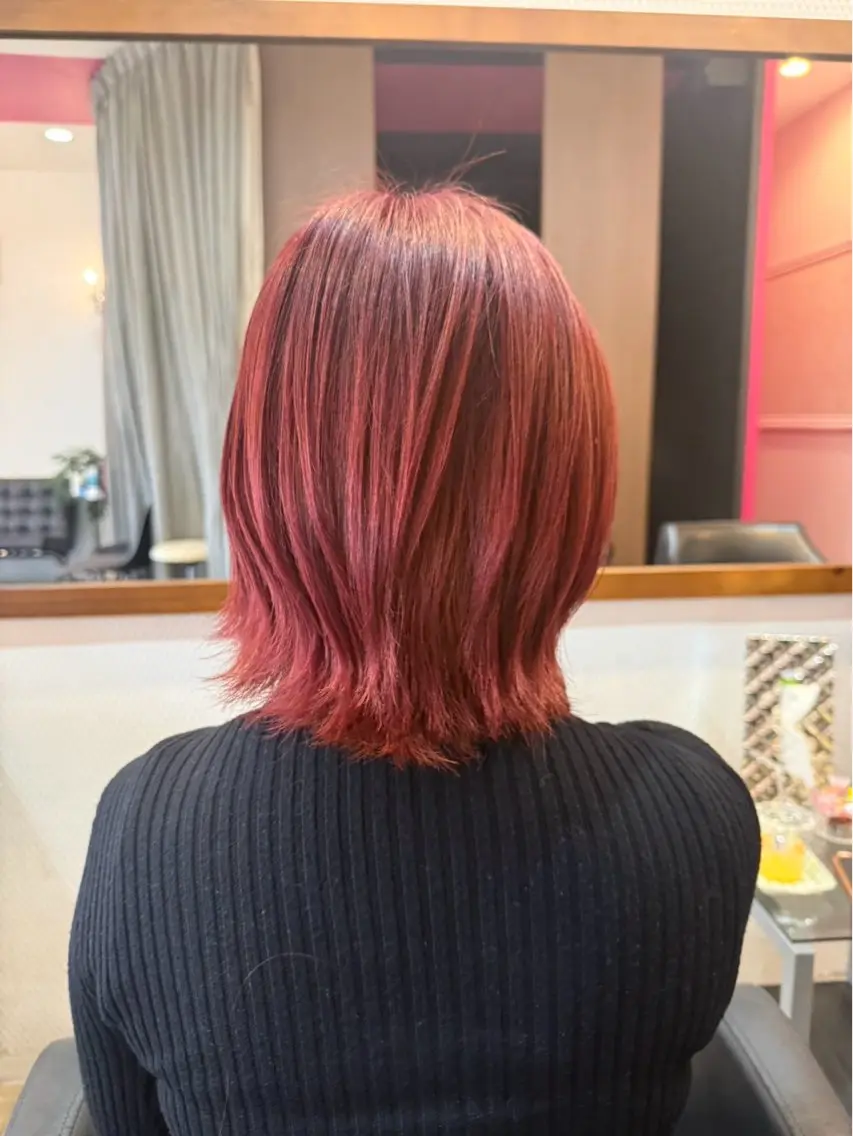 ミディアム カラー ヘアカラー Venus 倉敷店のマツエク・マツパデザイン